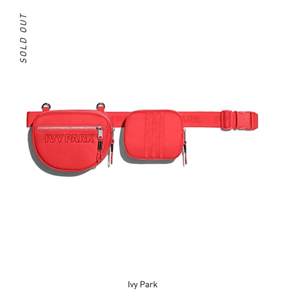 IVY PARK Handbags - Beyonce Ivy Park Belt Bag Real Coral NWT!!!!!!!!!!